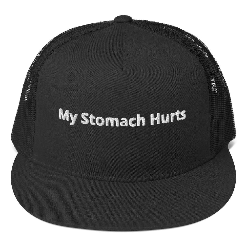 "My Stomach Hurts" Mesh Back Hat