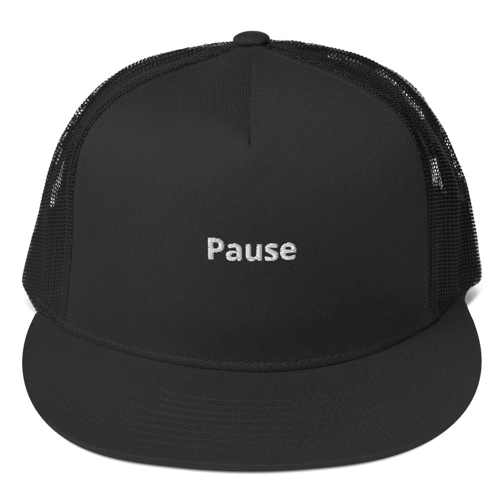 "Pause" Mesh Back Hat