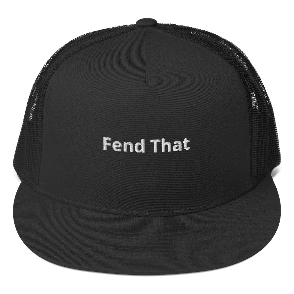 "Fend That" Mesh Back Hat