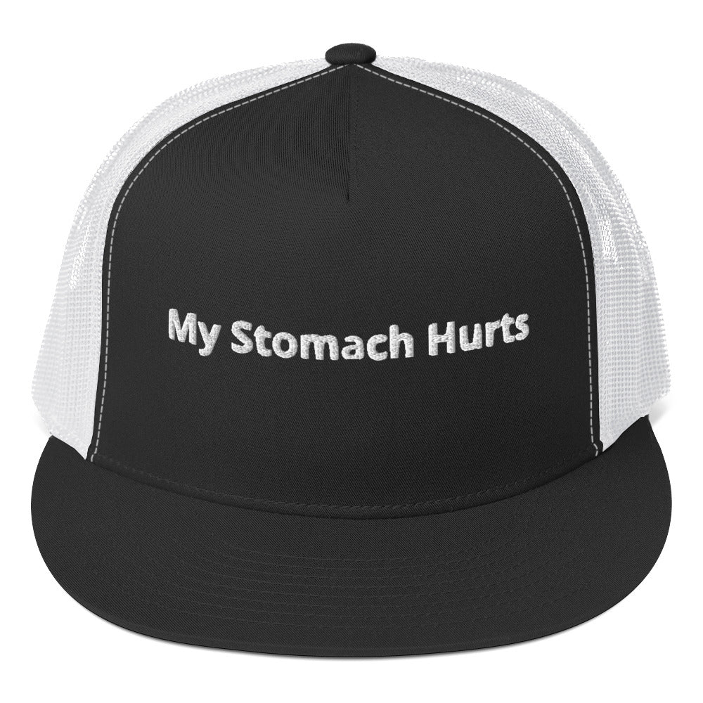 "My Stomach Hurts" Mesh Back Hat