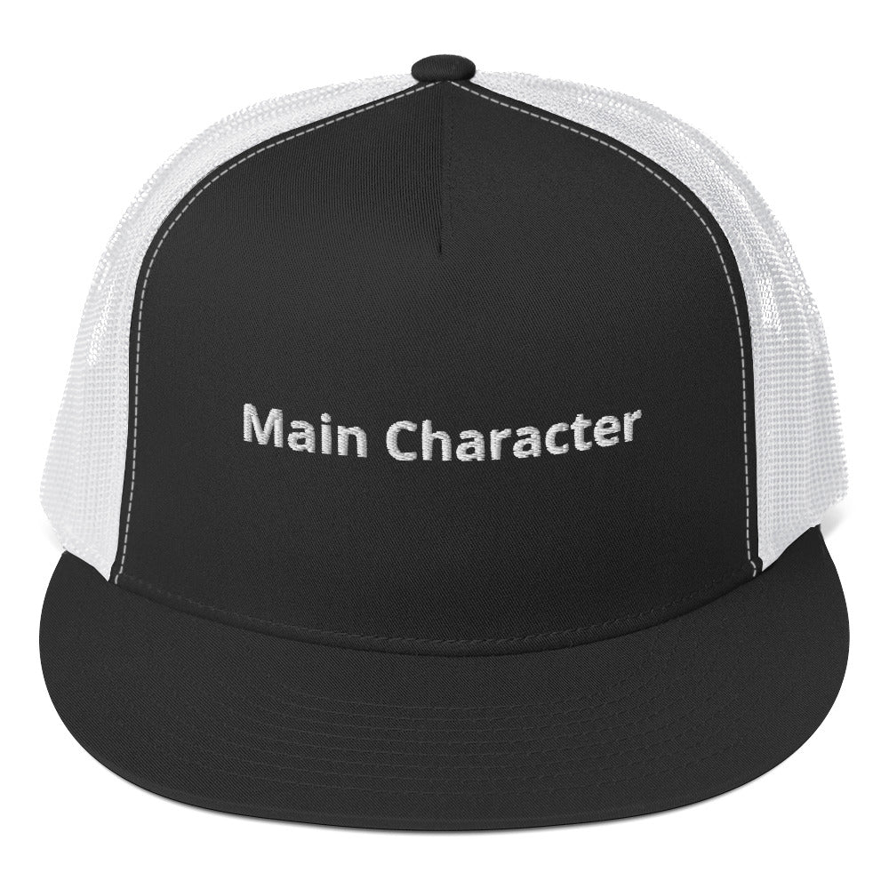 "Main Character" Mesh Back Hat