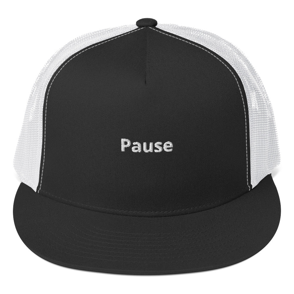 "Pause" Mesh Back Hat