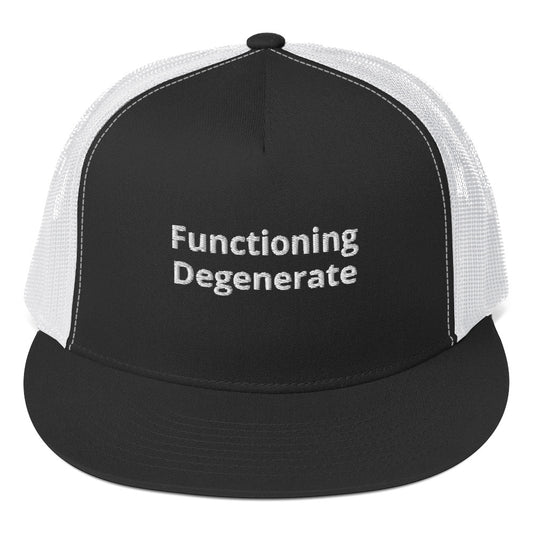 "Functioning Degenerate" Mesh Back Hat