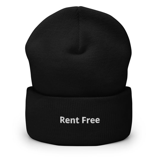 "Rent Free" Beanie