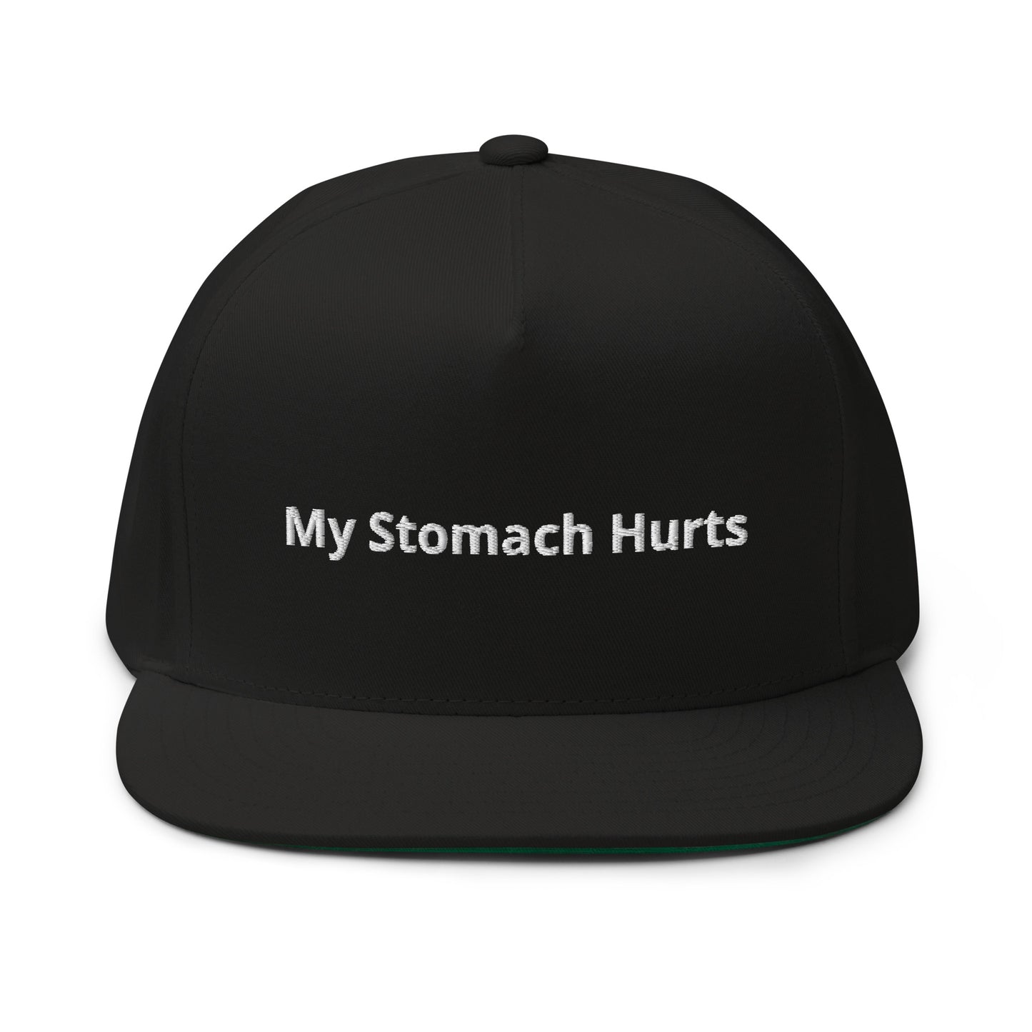 "My Stomach Hurts" Snapback Cap