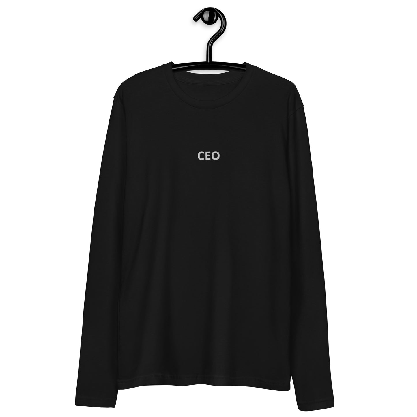 "CEO" Long Sleeve Loose Crew