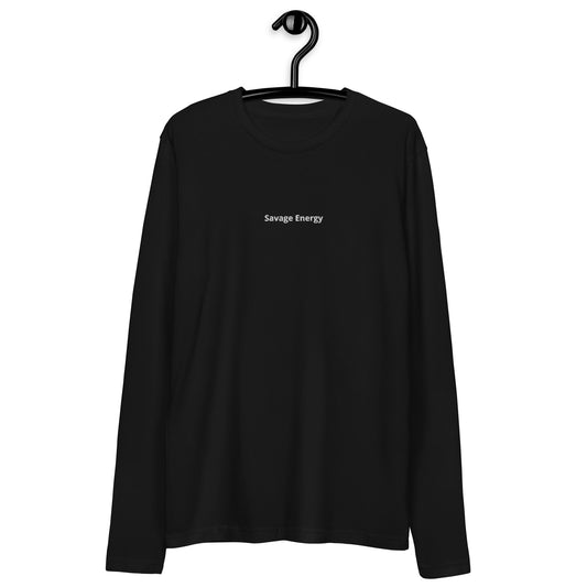 "Savage Energy" Long Sleeve Loose Crew