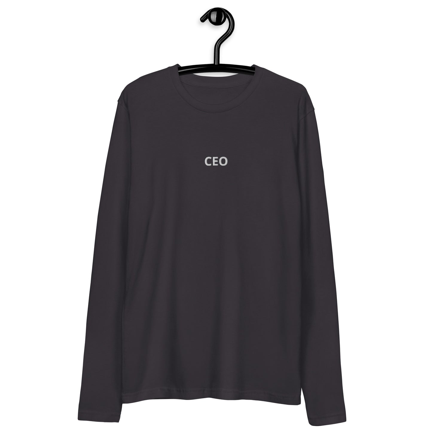 "CEO" Long Sleeve Loose Crew