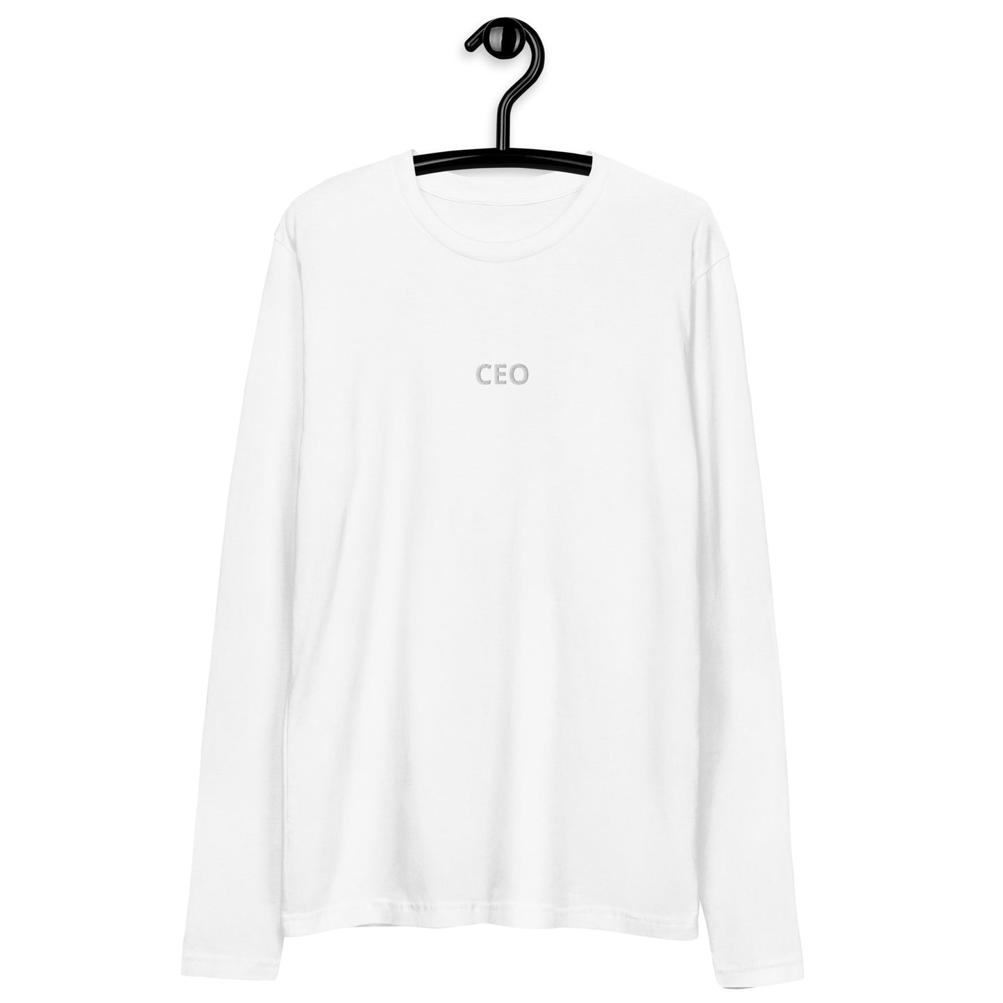 "CEO" Long Sleeve Loose Crew