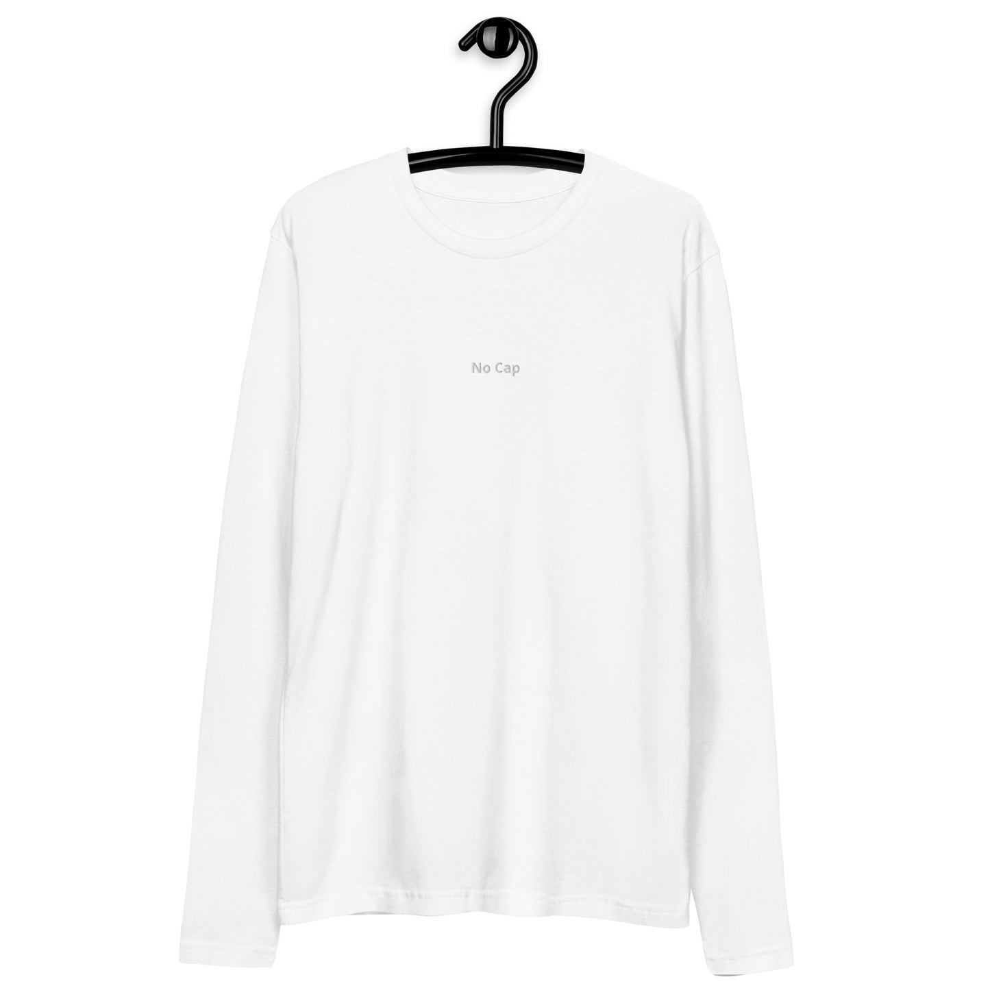 "No Cap" Long Sleeve Loose Crew