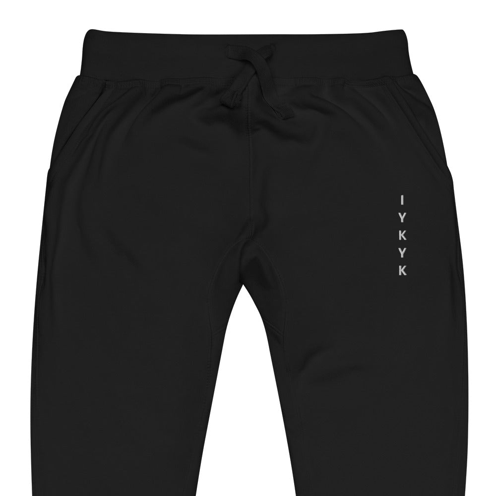 "IYKYK" Fleece sweatpants