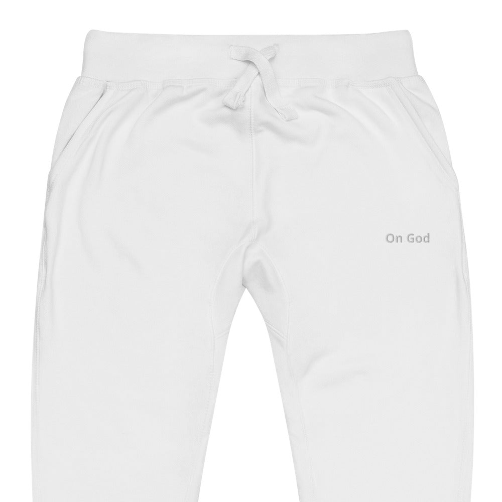 "On God" Fleece sweatpants